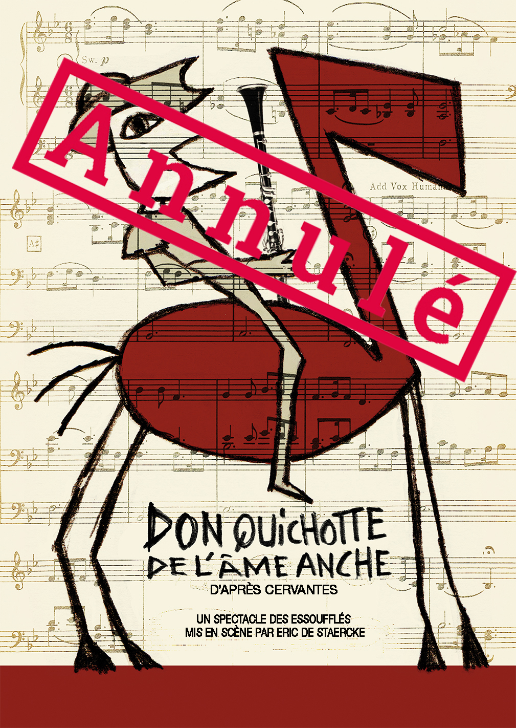 affiche Don Quichotte - annulé